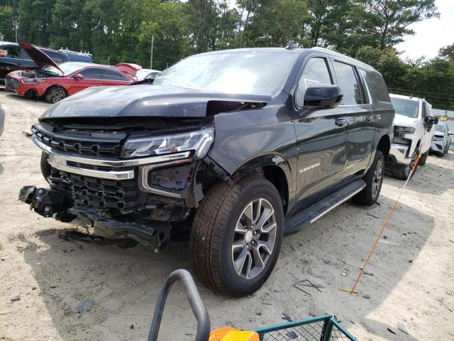 Image 1 of 2023 CHEVROLET SUBURBAN K1500 LS 2023 with VIN 1GNSKBKD3PR148445