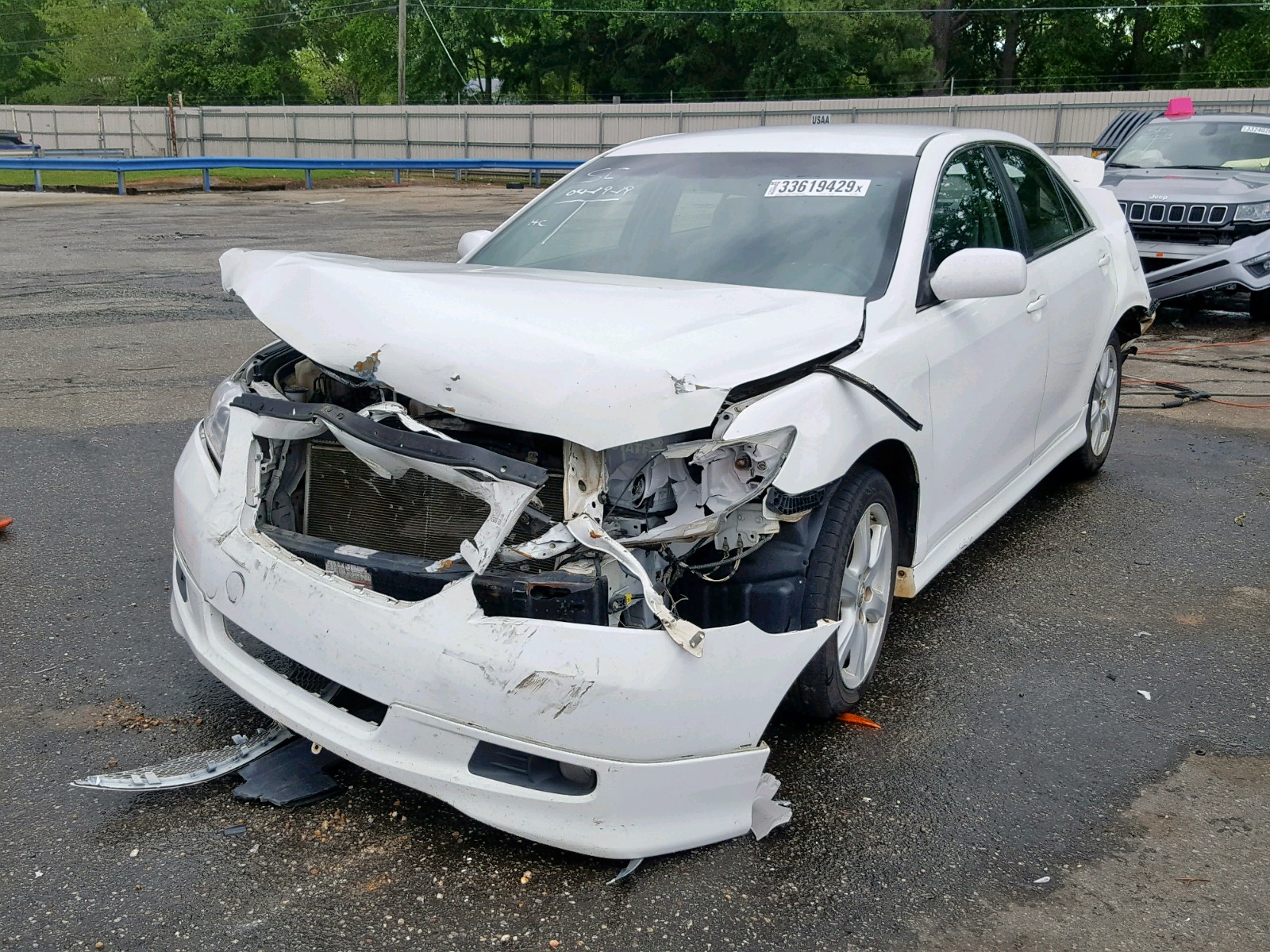 Image 2 of 2009 TOYOTA CAMRY BASE 2009 with VIN 4T1BE46K39U888559