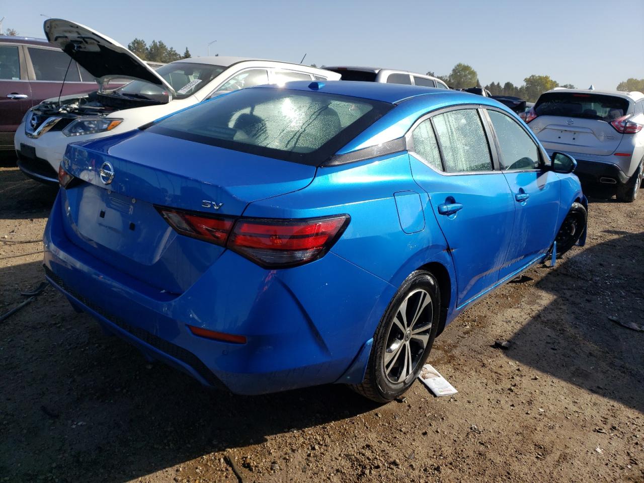 Image 3 of 2020 NISSAN SENTRA SV 2020 with VIN 3N1AB8CV9LY242934