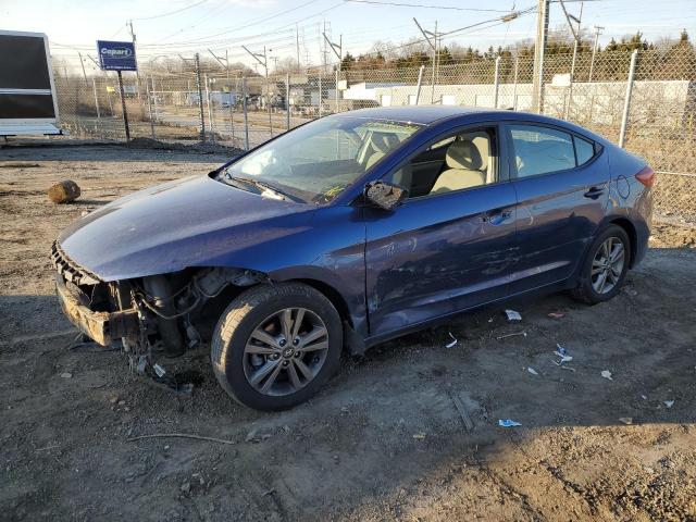 Image 1 of 2018 HYUNDAI ELANTRA SEL 2018 with VIN 5NPD84LF0JH217957