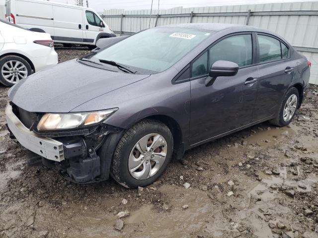 Obraz 1 z 2014 HONDA CIVIC LX 2014 z VIN 19XFB2F51EE005855