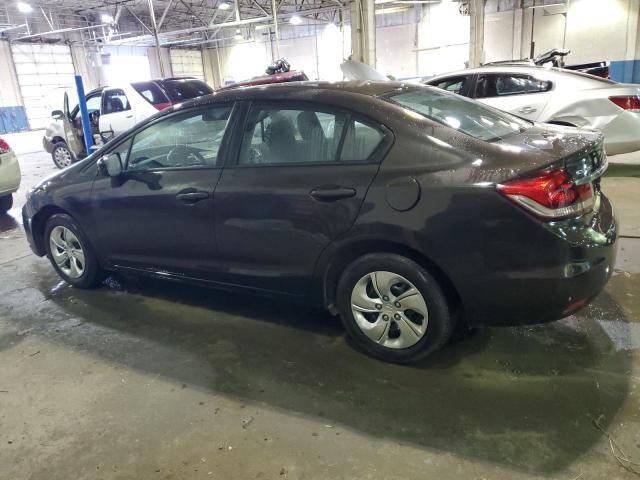 Image 2 of 2014 HONDA CIVIC LX 2014 with VIN 2HGFB2F58EH524276