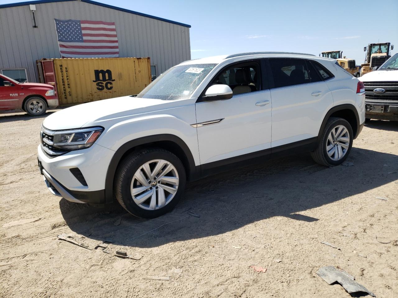 Image 1 of 2021 VOLKSWAGEN ATLAS CROSS SPORT SE 2021 with VIN 1V2WC2CA2MC227694