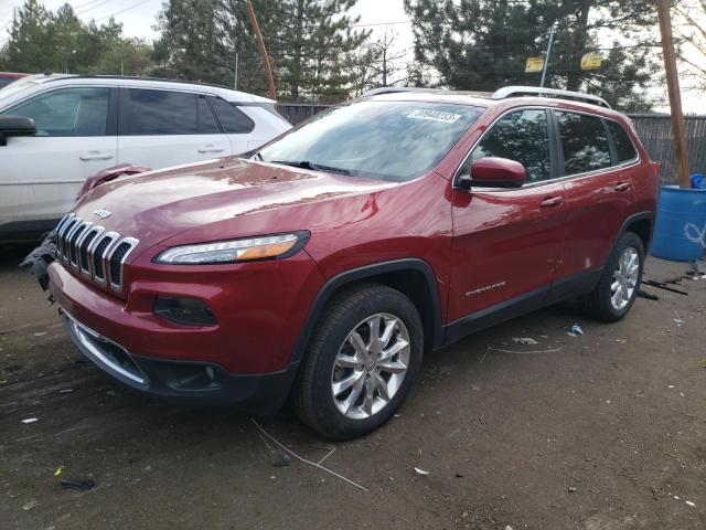 Image 1 of 2017 JEEP CHEROKEE LIMITED 2017 with VIN 1C4PJMDS6HW597775