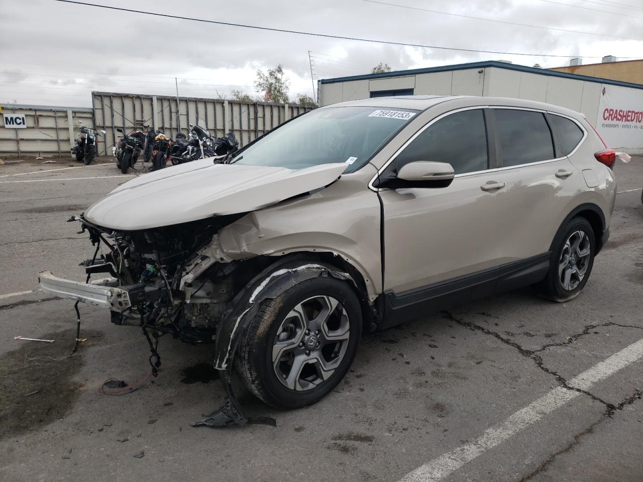 Image 1 of 2019 HONDA CR-V EXL 2019 with VIN 5J6RW1H88KL006131