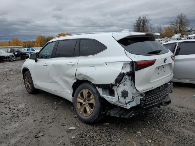 Image 2 of 2023 TOYOTA HIGHLANDER HYBRID BRONZE EDITION 2023 with VIN 5TDABRCH2PS581268