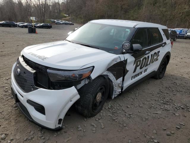 Image 1 of 2021 FORD EXPLORER POLICE INTERCEPTOR 2021 with VIN 1FM5K8AB1MGA65558