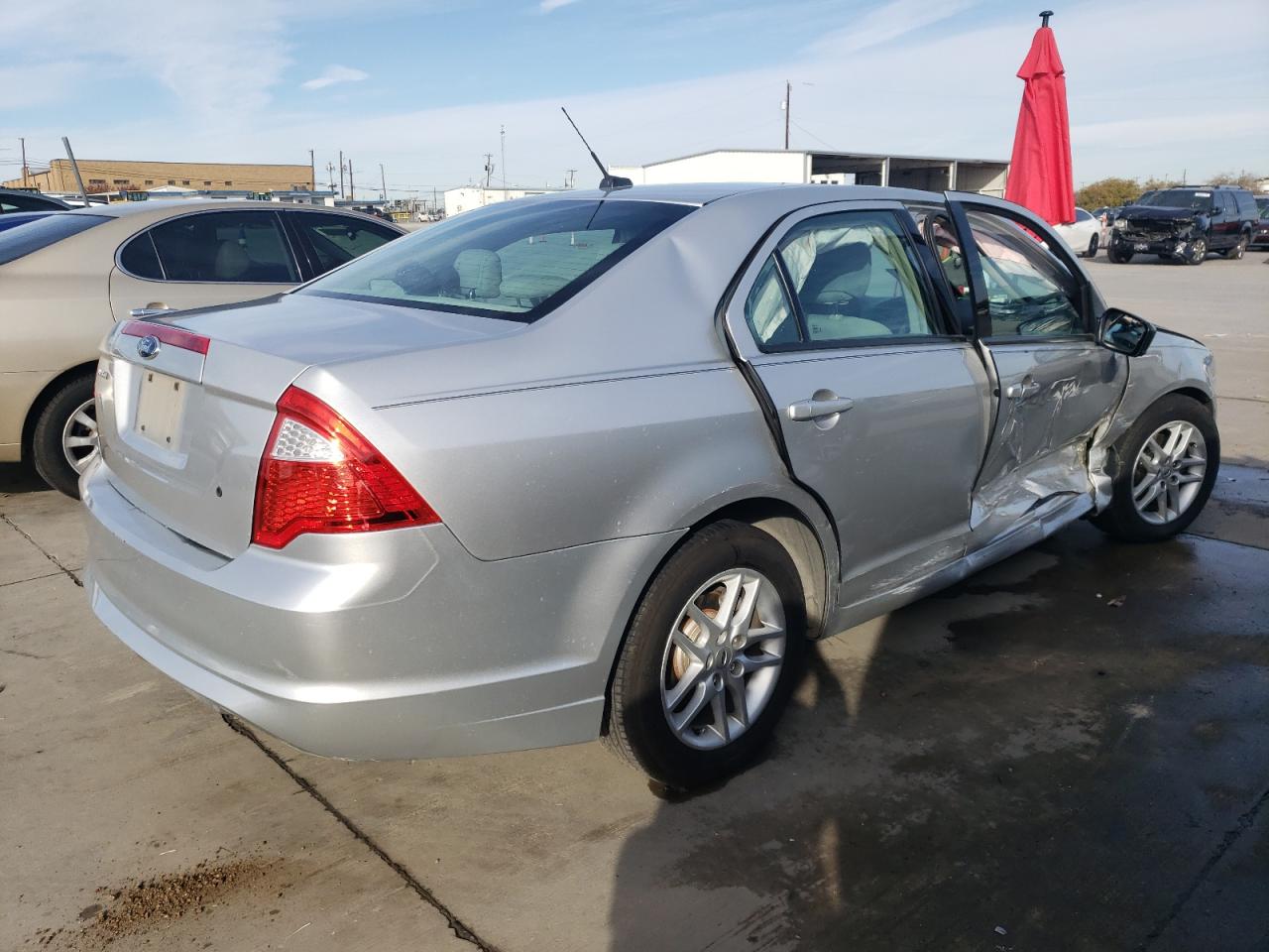 Изображение 3 2012 FORD FUSION S 2012 с VIN 3FAHP0GA0CR413687