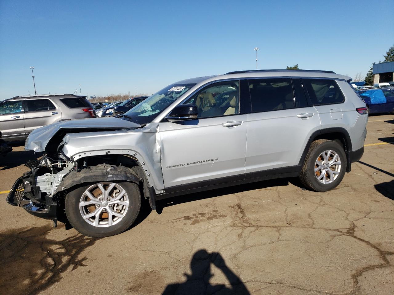 Obraz 1 z 2021 JEEP GRAND CHEROKEE L LIMITED 2021 z VIN 1C4RJKBG0M8135223