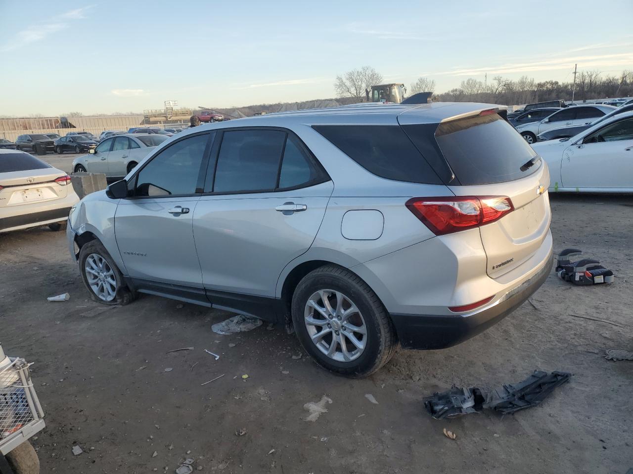 Image 2 of 2018 CHEVROLET EQUINOX LS 2018 with VIN 3GNAXREV3JL105104