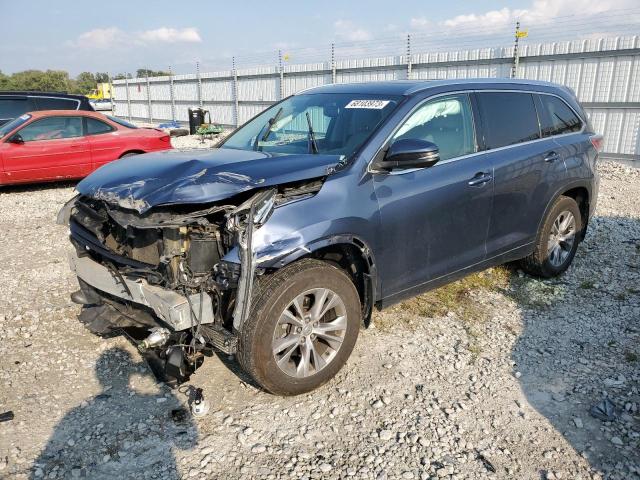 Изображение 1 2014 TOYOTA HIGHLANDER XLE 2014 с VIN 5TDJKRFHXES037156