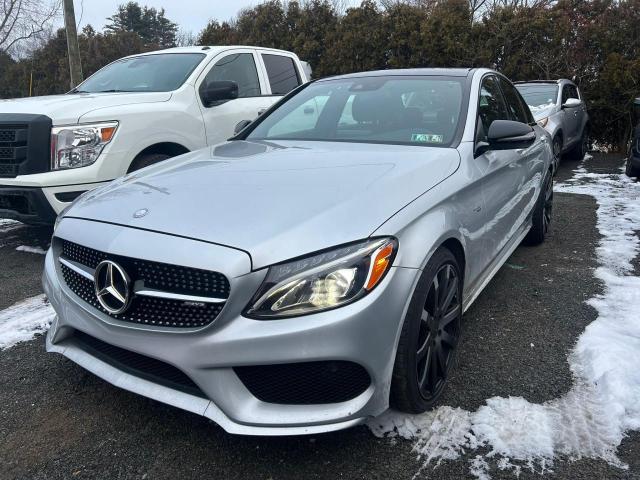 Image 1 of 2017 MERCEDES-BENZ C 43 4MATIC AMG 2017 with VIN 55SWF6EB6HU186483