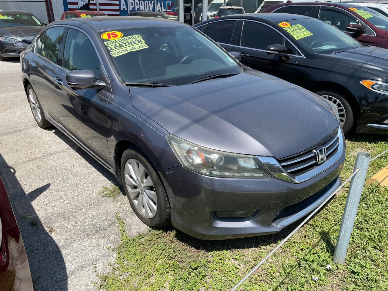 Image 1 of 2015 HONDA ACCORD EXL 2015 with VIN 1HGCR3F83FA025402