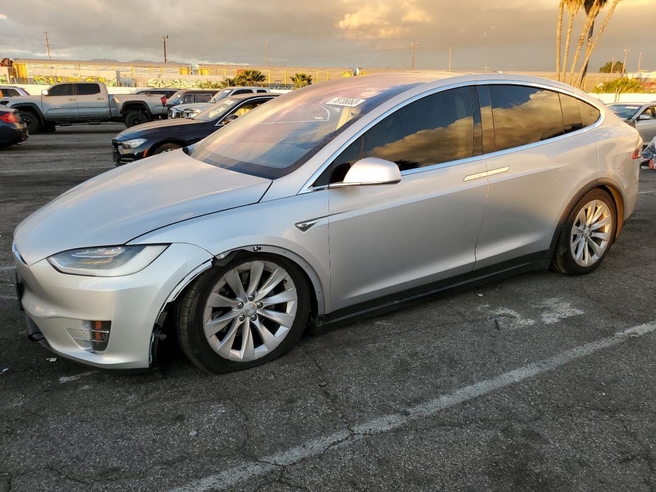 Image 1 of 2016 TESLA MODEL X  2016 with VIN 5YJXCBE27GF005266
