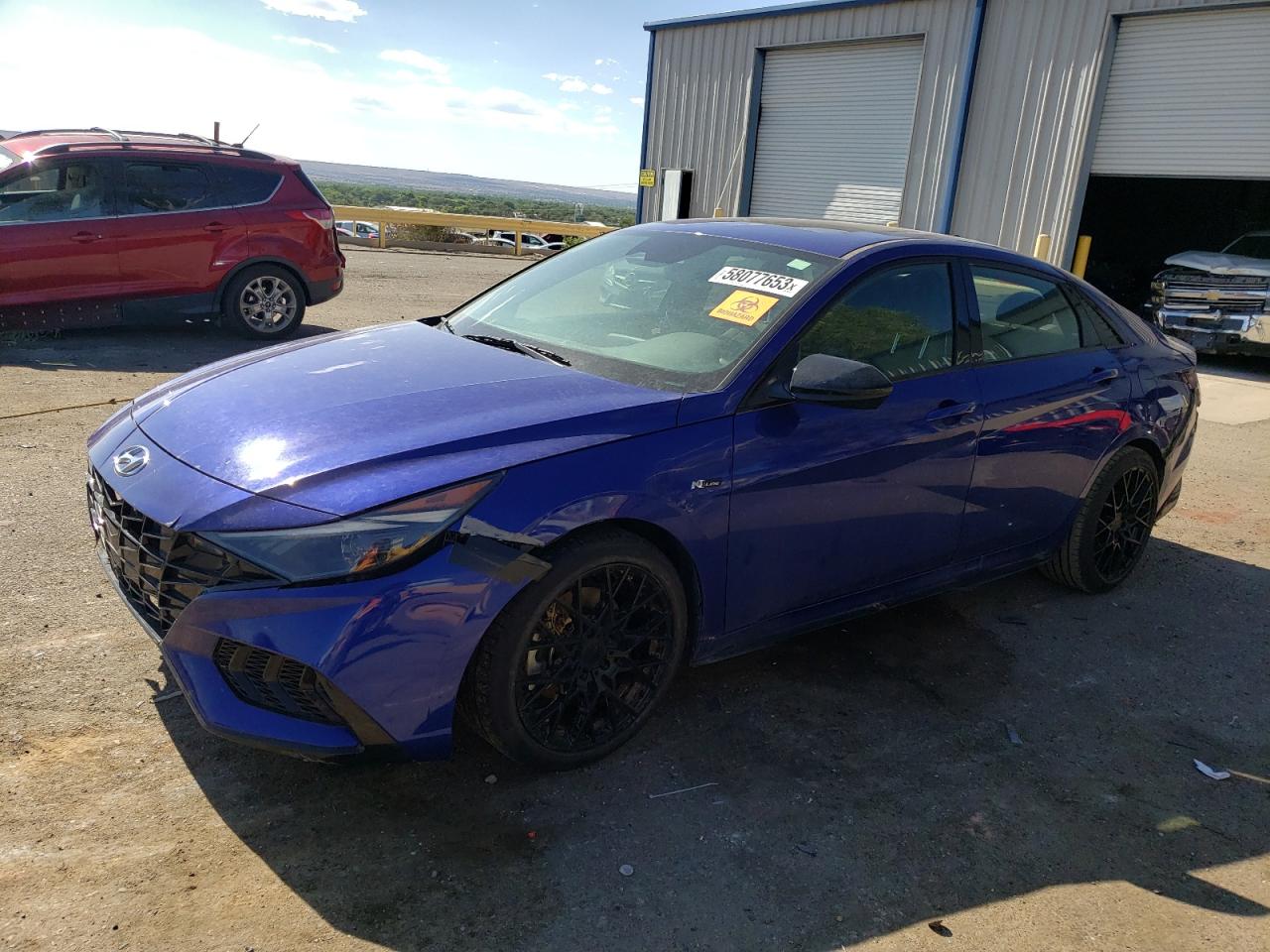 Obraz 1 z 2022 HYUNDAI ELANTRA N LINE 2022 z VIN KMHLR4AF1NU224855