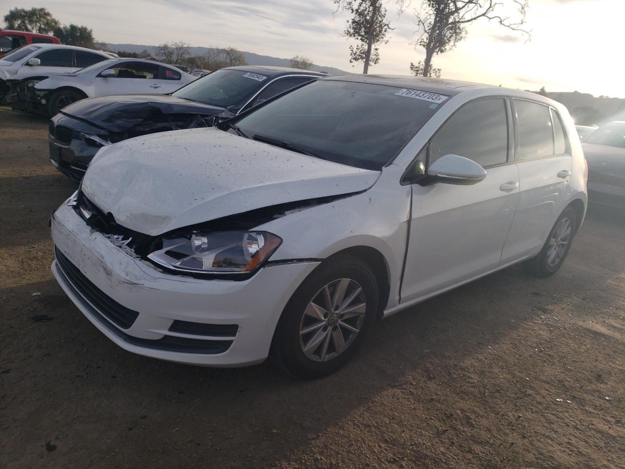 Obraz 1 z 2015 VOLKSWAGEN GOLF  2015 z VIN 3VW117AU2FM029885