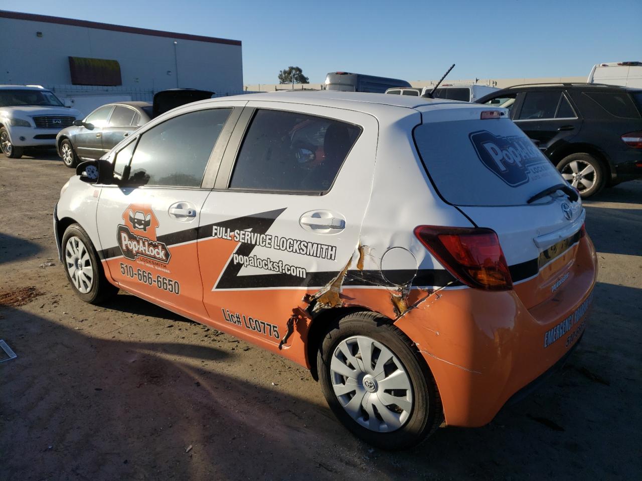 Image 2 of 2017 TOYOTA YARIS L 2017 with VIN VNKKTUD36HA085127