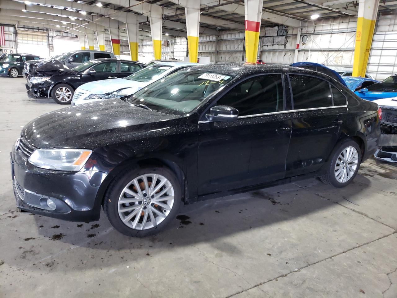 Image 1 of 2014 VOLKSWAGEN JETTA TDI 2014 with VIN 3VWLL7AJ8EM445785