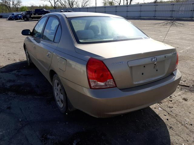 Image 3 of 2005 HYUNDAI ELANTRA GLS 2005 with VIN KMHDN46D65U086978