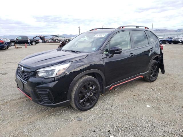 Image 1 of 2021 SUBARU FORESTER SPORT 2021 with VIN JF2SKARCXMH555696