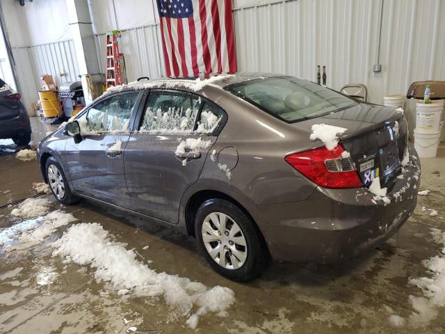 Image 2 of 2012 HONDA CIVIC LX 2012 with VIN 19XFB2F52CE077239
