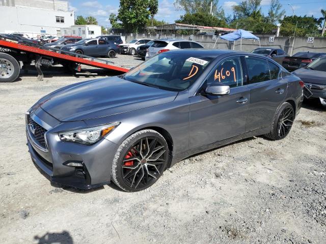 Image 1 of Infiniti Q50 Luxe 2022 with VIN JN1EV7BR3NM341973