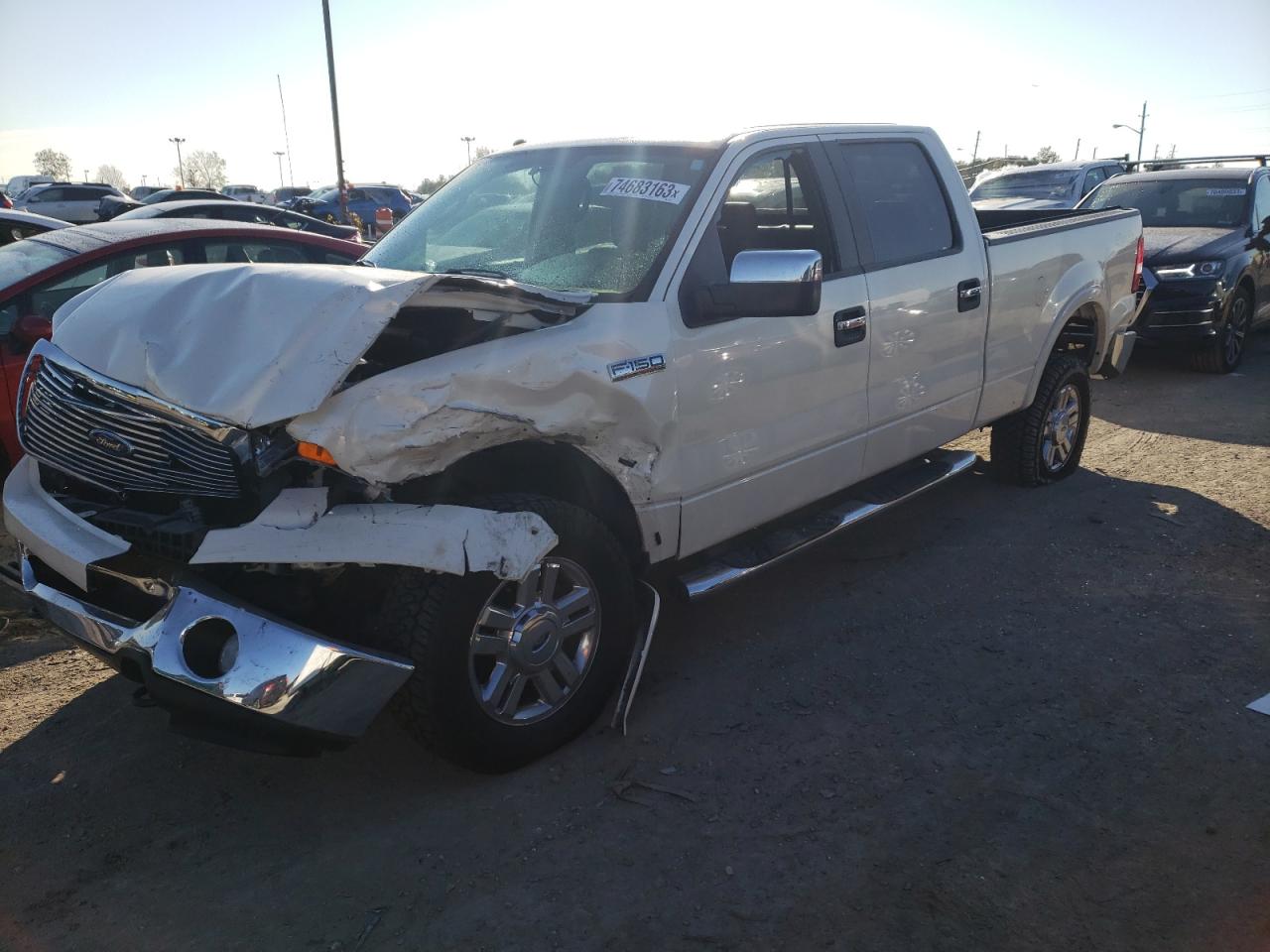 Image 1 of 2008 FORD F150 SUPERCREW 2008 with VIN 1FTPW14V78FA01129