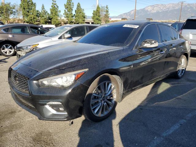 Image 1 of 2018 INFINITI Q50 LUXE 2018 with VIN JN1EV7AP5JM362804