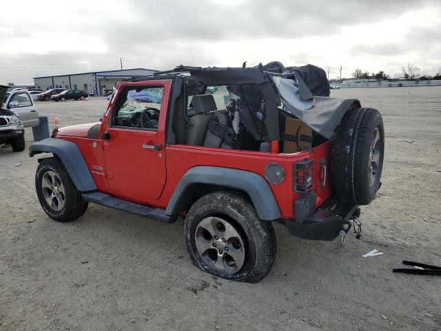 Image 2 of 2010 JEEP WRANGLER SPORT 2010 with VIN 1J4AA2D18AL231156