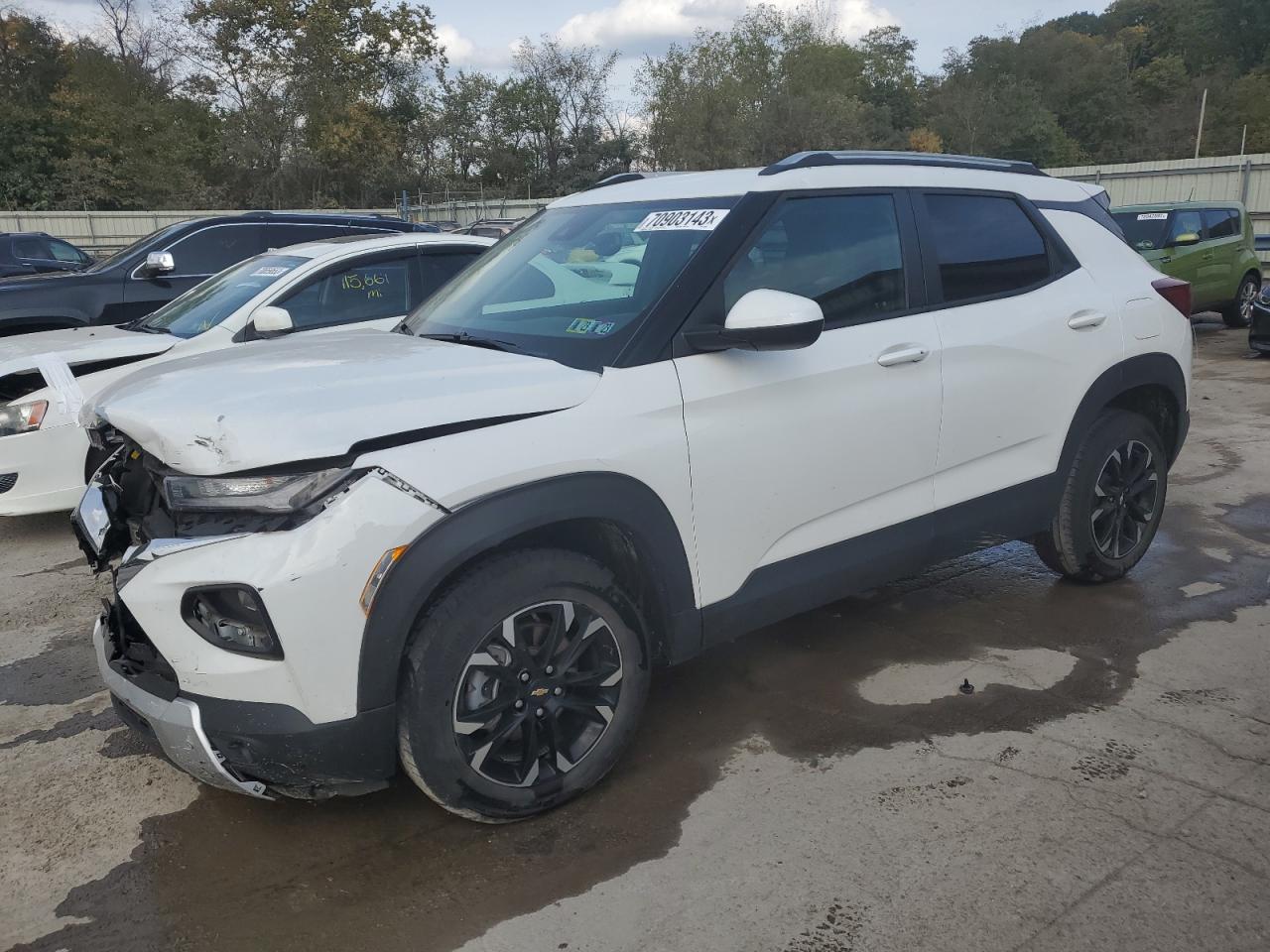 Image 1 of Chevrolet Trailblazer Lt 2021 with VIN KL79MRSL7MB172847