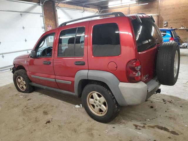 Image 2 of 2006 JEEP LIBERTY SPORT 2006 with VIN 1J4GL48K06W130296