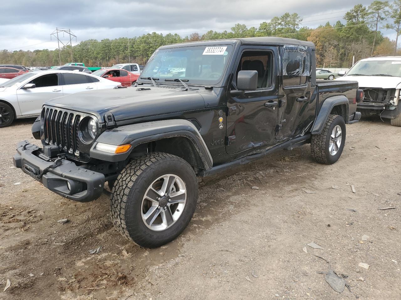 Image 1 of 2023 JEEP GLADIATOR SPORT 2023 with VIN 1C6HJTAG2PL509407