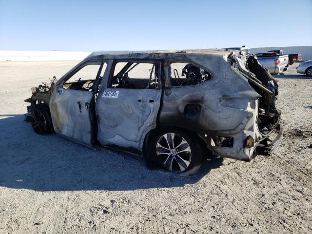 Obraz 2 z 2020 TOYOTA HIGHLANDER HYBRID XLE 2020 z VIN 5TDHARAH4LS503296