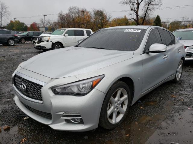 Image 1 of 2015 INFINITI Q50 BASE 2015 with VIN JN1BV7AR5FM414072