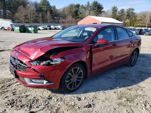 Image 1 of 2017 FORD FUSION SE 2017 with VIN 3FA6P0HD2HR390842