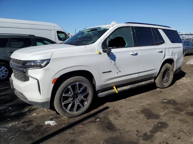 Image 1 of 2022 CHEVROLET TAHOE K1500 RST 2022 with VIN 1GNSKRKDXNR330603