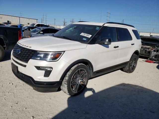 Image 1 of 2019 FORD EXPLORER SPORT 2019 with VIN 1FM5K8GT7KGA71863