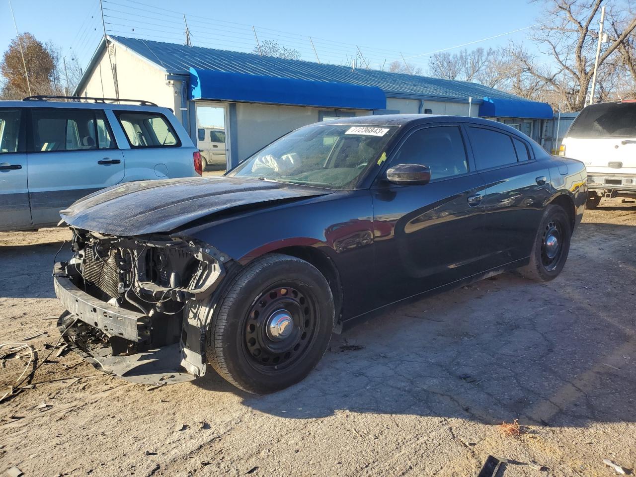 Image 1 of 2019 DODGE CHARGER POLICE 2019 with VIN 2C3CDXKT4KH579546