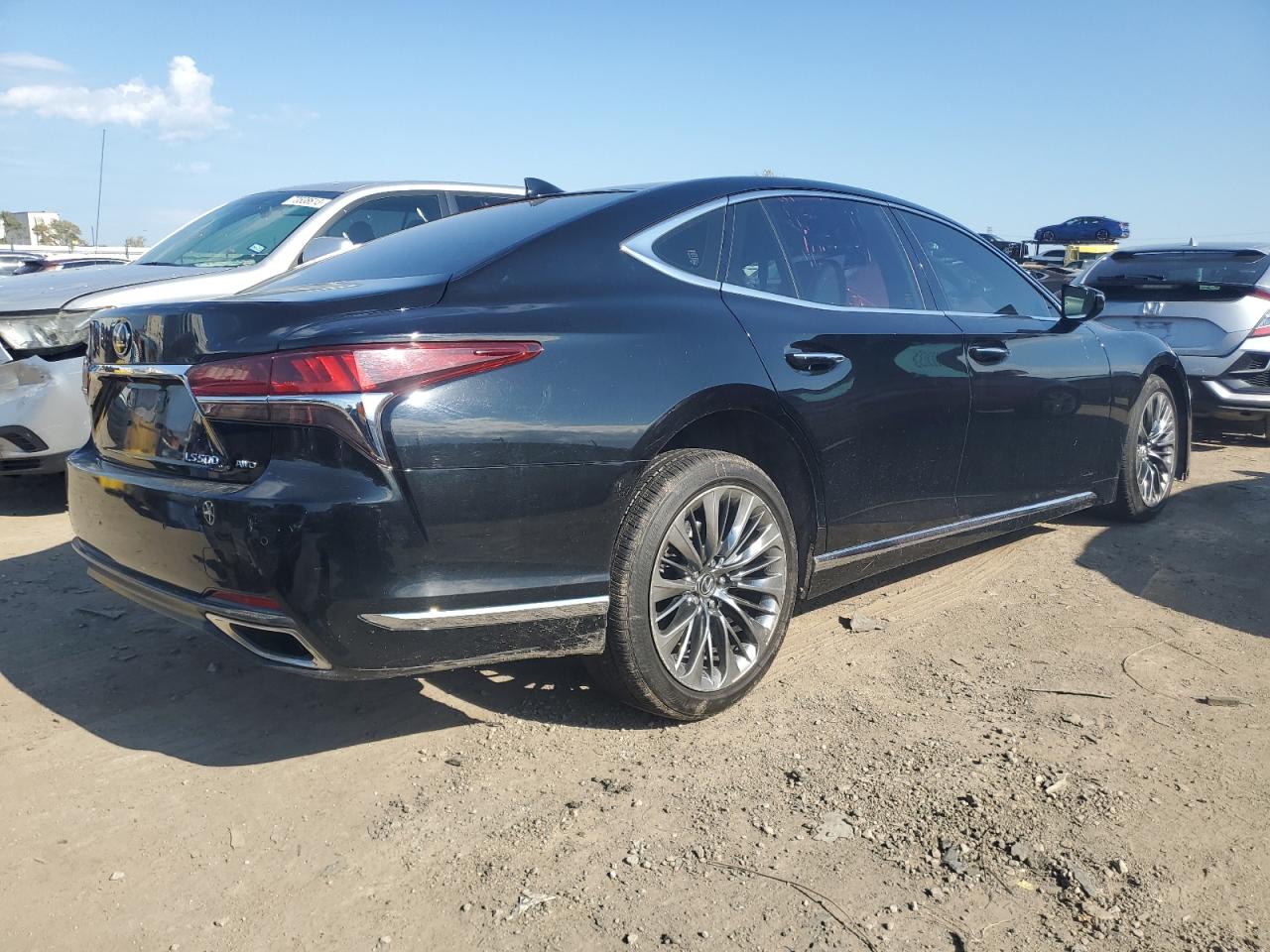 Image 3 of 2018 LEXUS LS 500 BASE 2018 with VIN JTHC51FF3J5004580