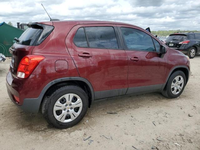 Image 3 of 2017 CHEVROLET TRAX LS 2017 with VIN 3GNCJKSB4HL144502