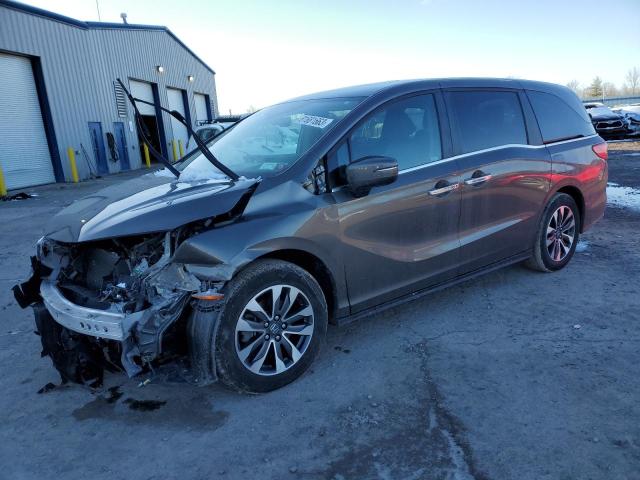 Image 1 of 2022 HONDA ODYSSEY EXL 2022 with VIN 5FNRL6H74NB021736