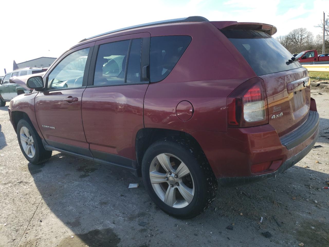 Image 2 of 2014 JEEP COMPASS SPORT 2014 with VIN 1C4NJDBB3ED828424