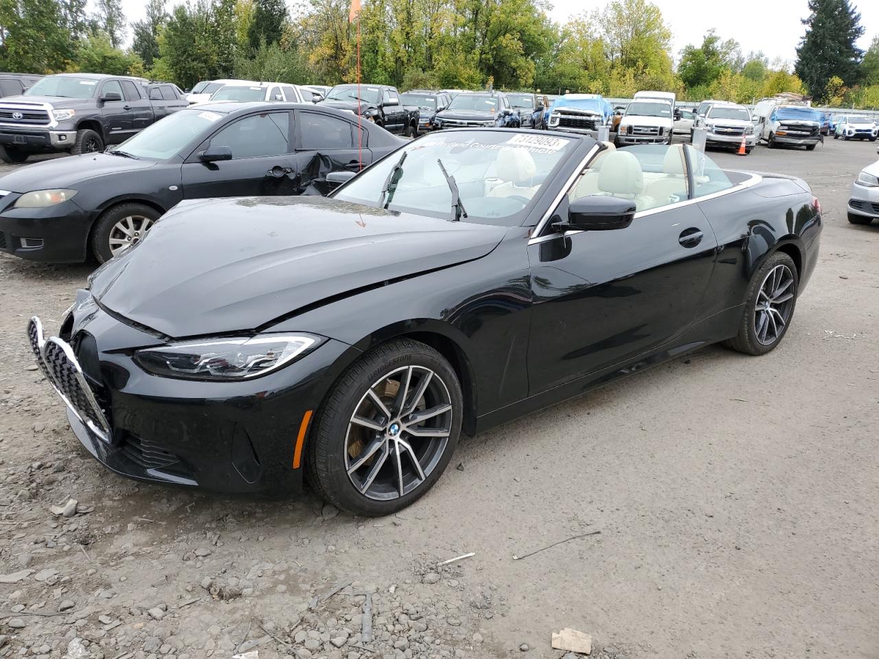 Image 1 of 2022 BMW 430XI  2022 with VIN WBA43AT00NCJ14061