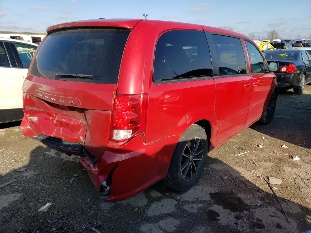 Obraz 3 z 2015 DODGE GRAND CARAVAN SE 2015 z VIN 2C4RDGBG9FR568101