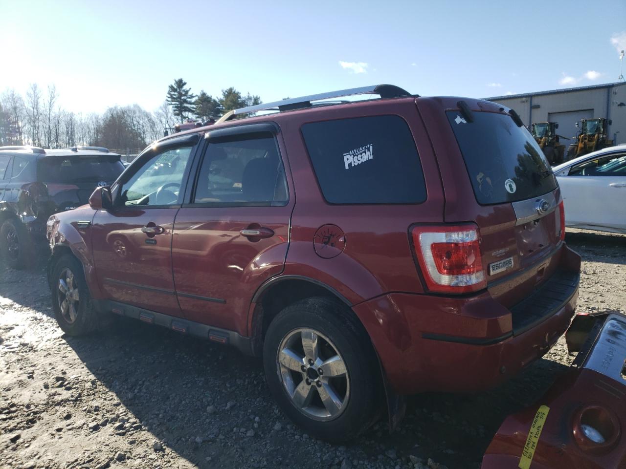 Image 2 of 2011 FORD ESCAPE LIMITED 2011 with VIN 1FMCU9EG7BKA51865