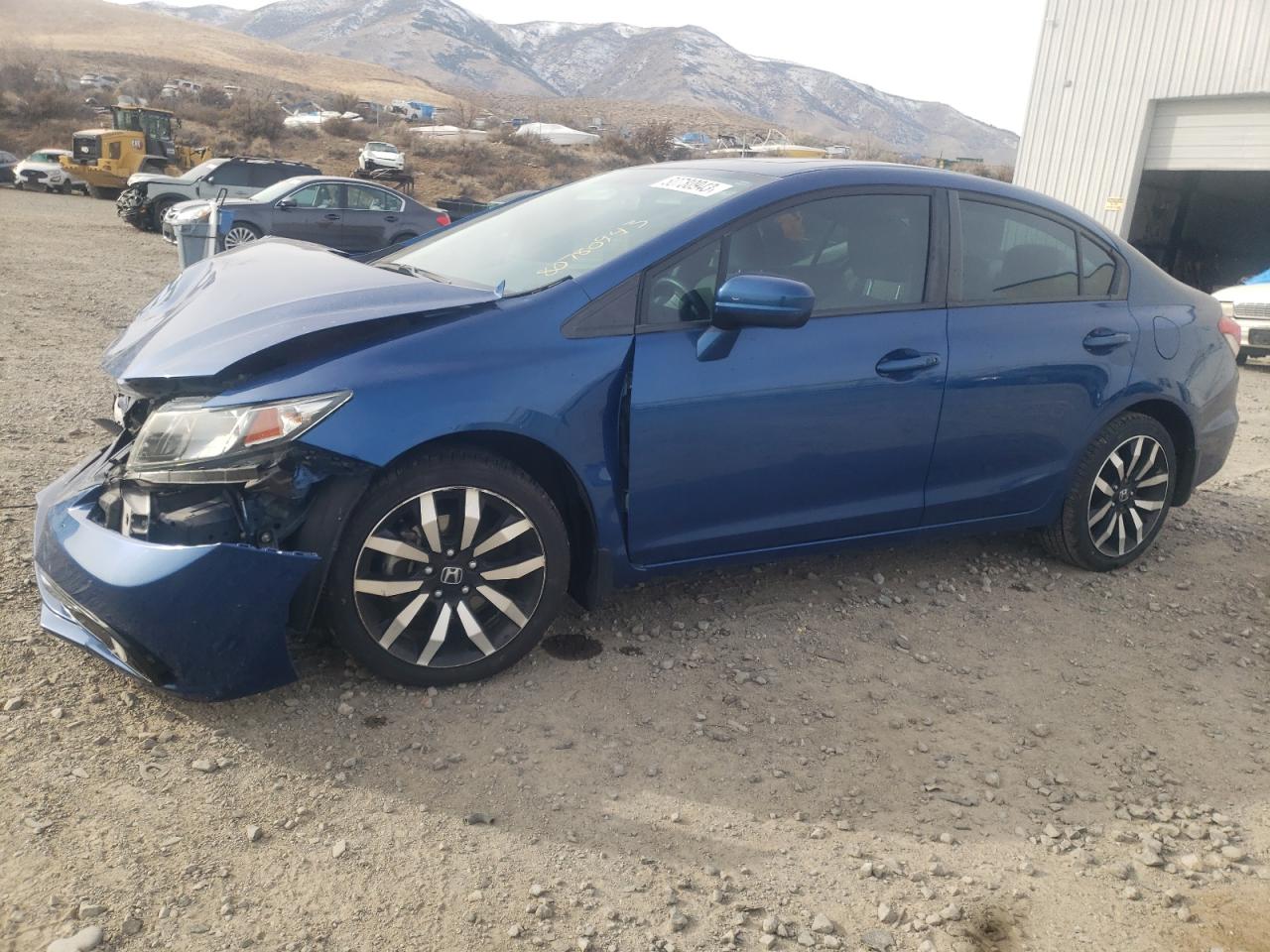 Image 1 of 2014 HONDA CIVIC EXL 2014 with VIN 19XFB2F98EE058555