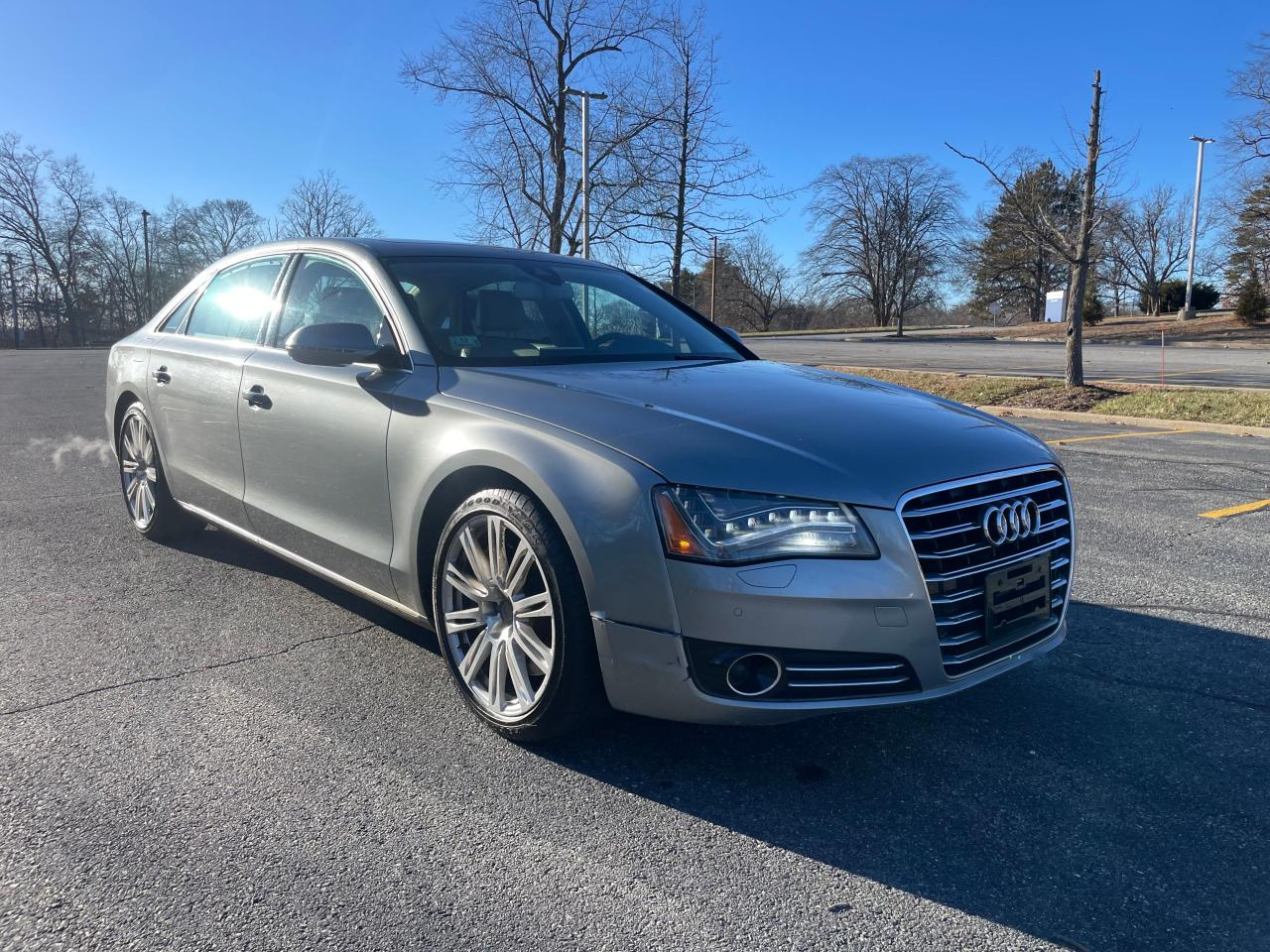 Image 1 of 2012 AUDI A8 L QUATTRO 2012 with VIN WAURVAFD5CN008401