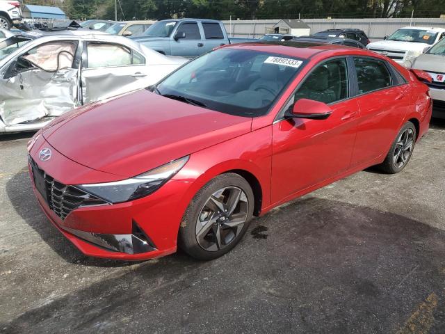Изображение 1 2022 HYUNDAI ELANTRA LIMITED 2022 с VIN 5NPLP4AG3NH058108