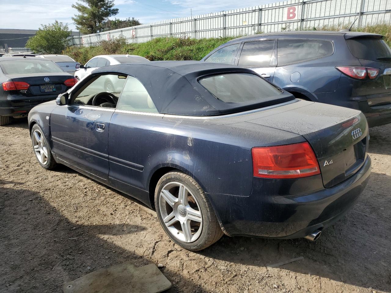 Obraz 2 z 2008 AUDI A4 2.0T CABRIOLET 2008 z VIN WAUAF48H48K007647