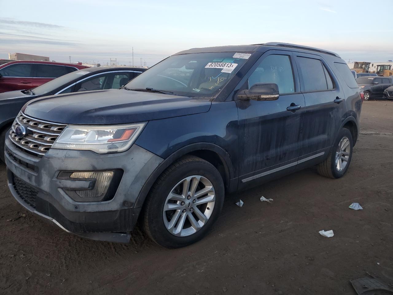 Image 1 of 2016 FORD EXPLORER XLT 2016 with VIN 1FM5K7DH0GGB37123